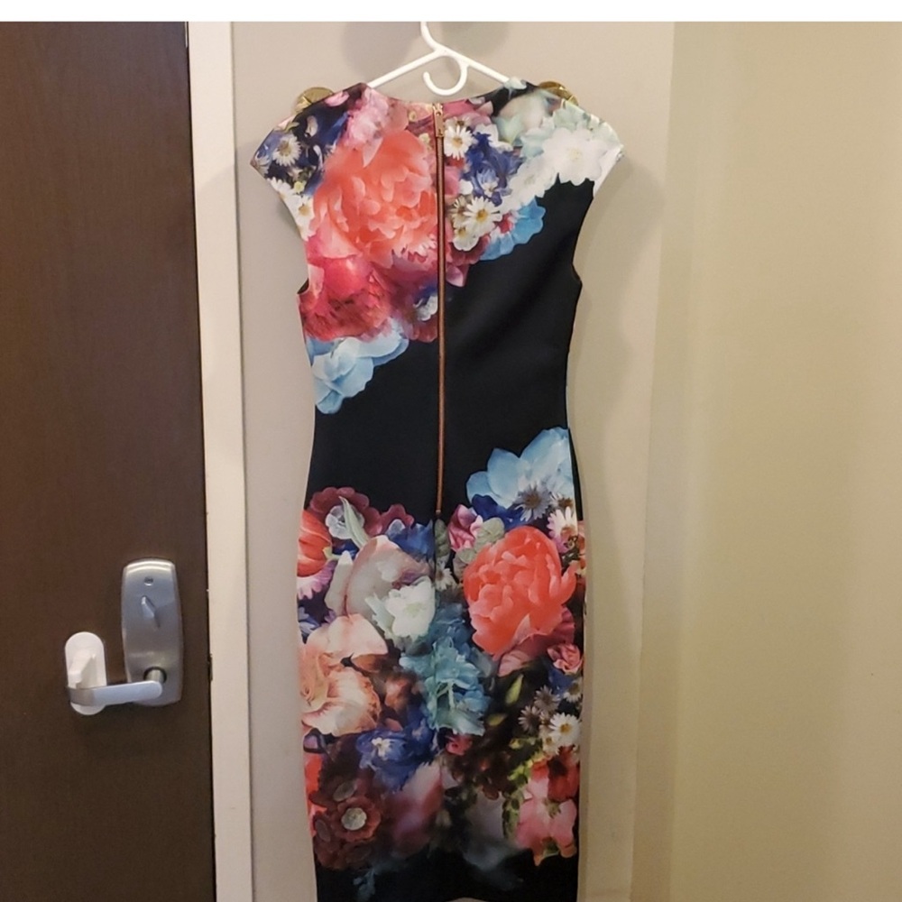 Ted Baker mid length floral dress